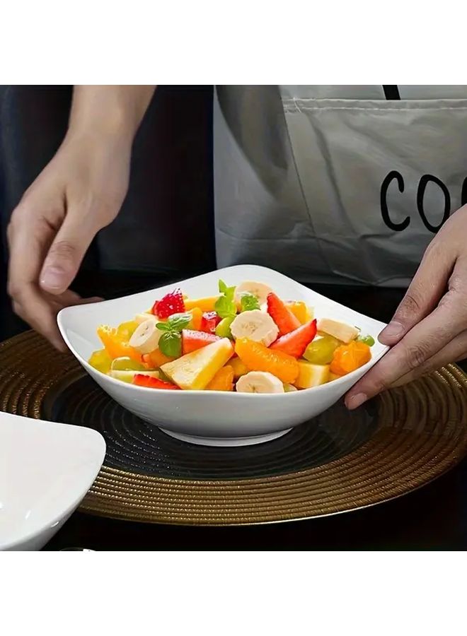 Square Dish Set 1pcs Reusable Microwave Dishwasher Safe for Outdoor RV Use - Image 4
